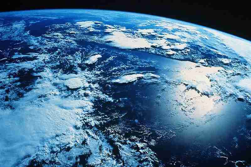 Planète bleue vue de l’espace Eau douce Mer et océan ressources