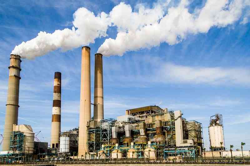 Industrie Pollutions de la biosphère GES CARBONE CO2