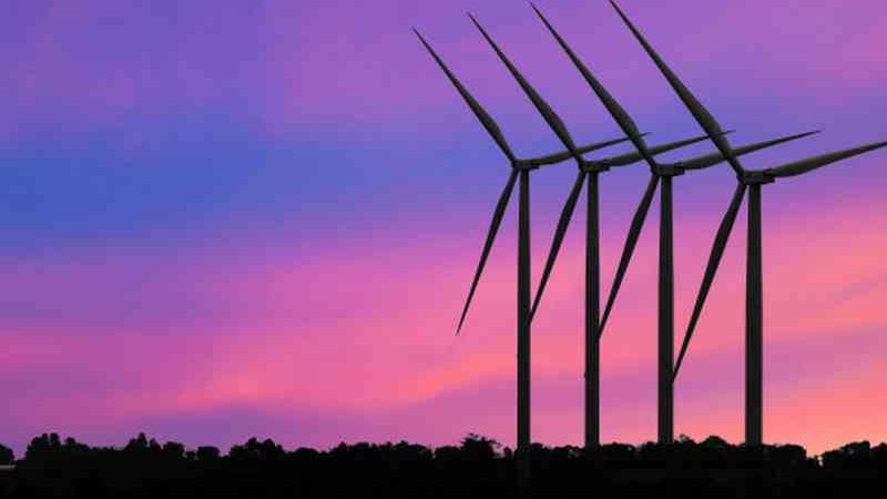 Éoliennes et parc éolien Vent et électricité Énergies renouvelables contre énergies fossiles