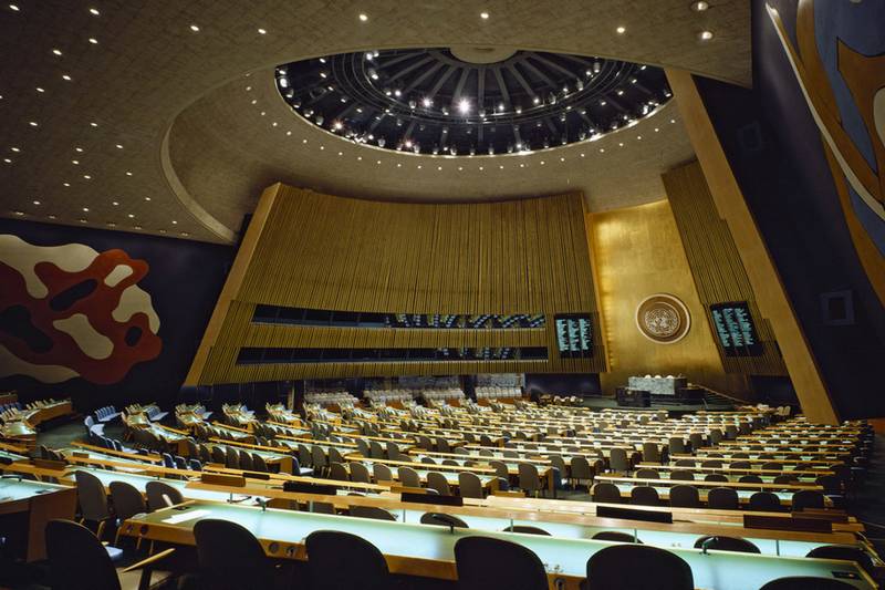 Conventions et Traités Sommets et Conférences Siège de l'ONU à New-York intérêt légitime