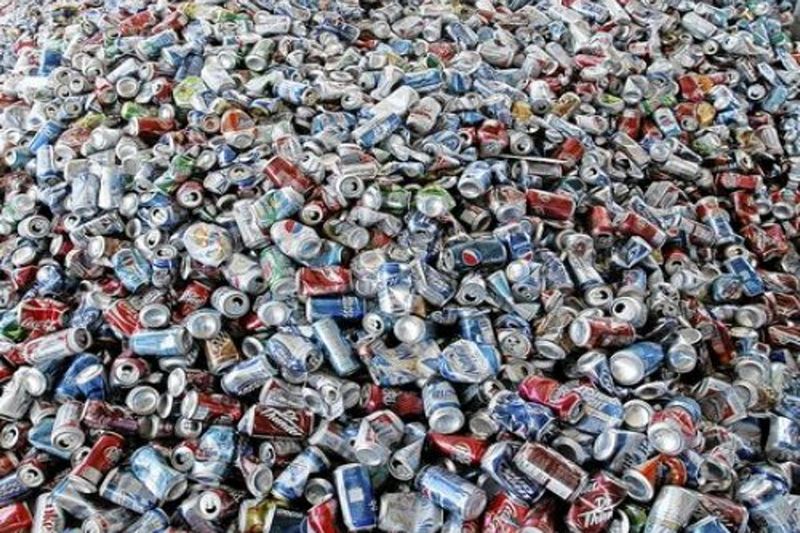 Recyclage, réemploi et réutilisation canettes de sodas