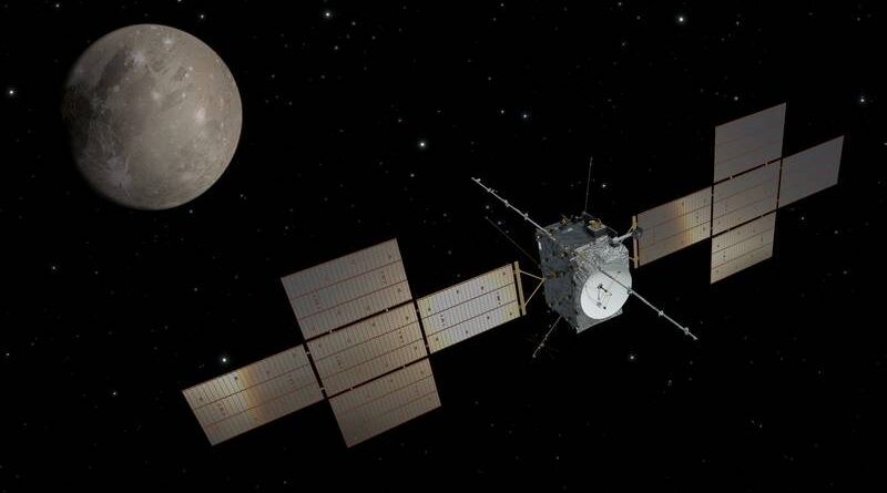 La Sonde Juice mission Juice Jupiter et ses lunes glacées ESA Agence Européenne Spatiale