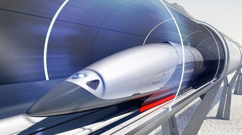 Train Sustentation magnétique Hyperloop TT