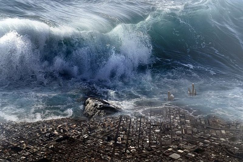 Climat tsunami tempêtes raz de marée